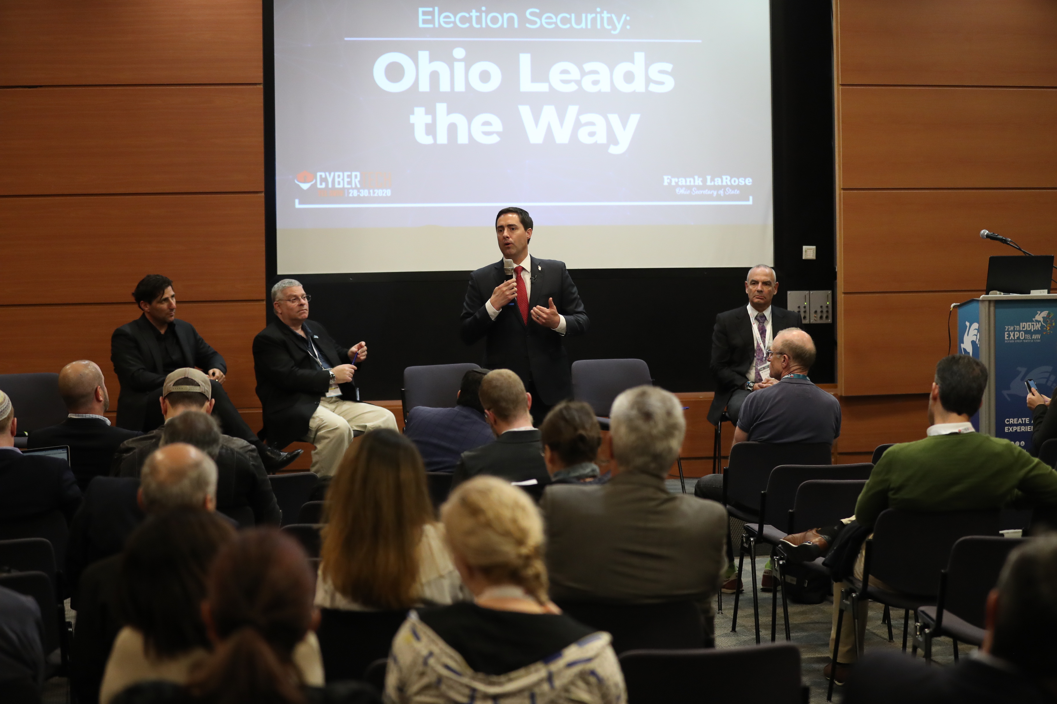 Frank LaRose, secretary of state for the State of Ohio. Photo: Gilad Kavalerchik